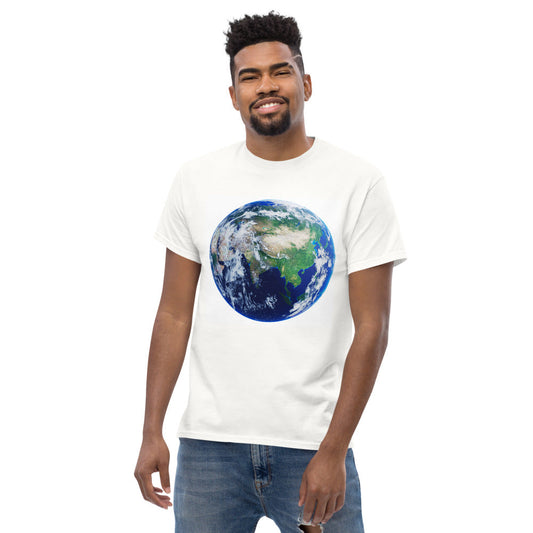 T-Shirt mit Weltkugel
