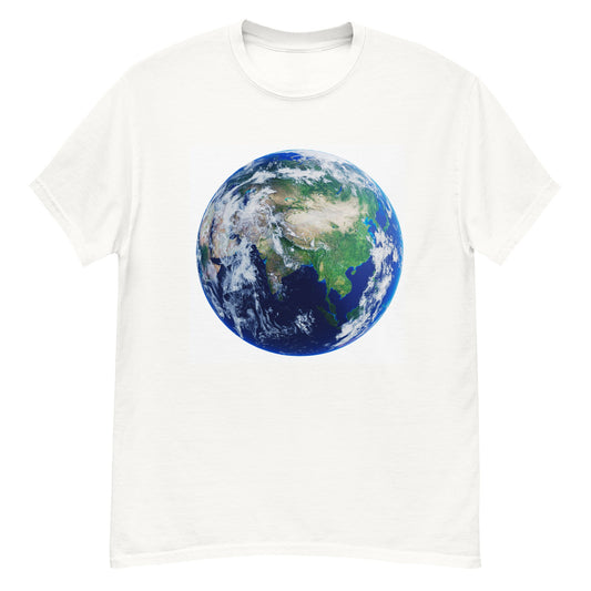 T-Shirt mit Weltkugel