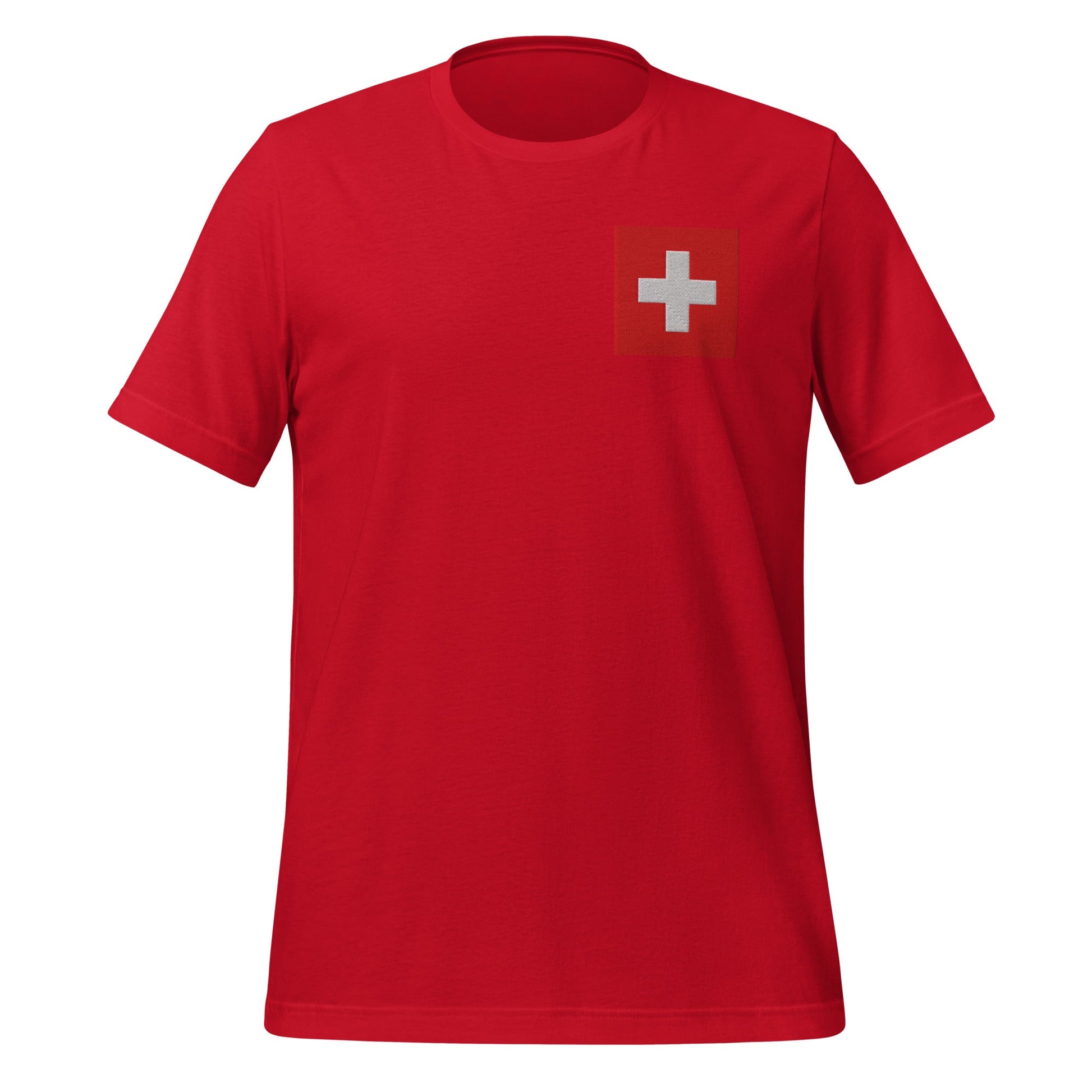 T-Shirt mit Schweizer Kreuz