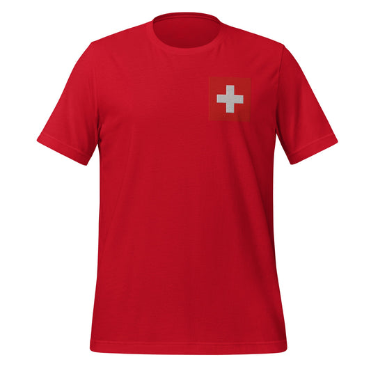 T-Shirt mit Schweizer Kreuz